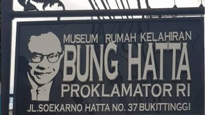 Rumah Kelahiran Bung Hatta di Bukittinggi, simbol awal perjalanan proklamator Indonesia.