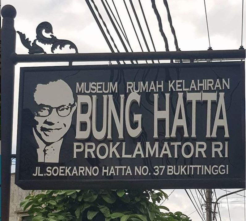 Rumah Kelahiran Bung Hatta di Bukittinggi, simbol awal perjalanan proklamator Indonesia.