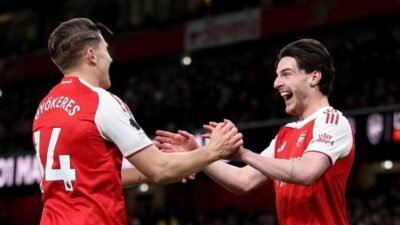 Arsenal vs Brighton: Odegaard Antar Gunners Kembali ke Puncak