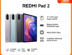 Redmi Pad 2 Resmi: Spesifikasi Lengkap dan Keunggulan