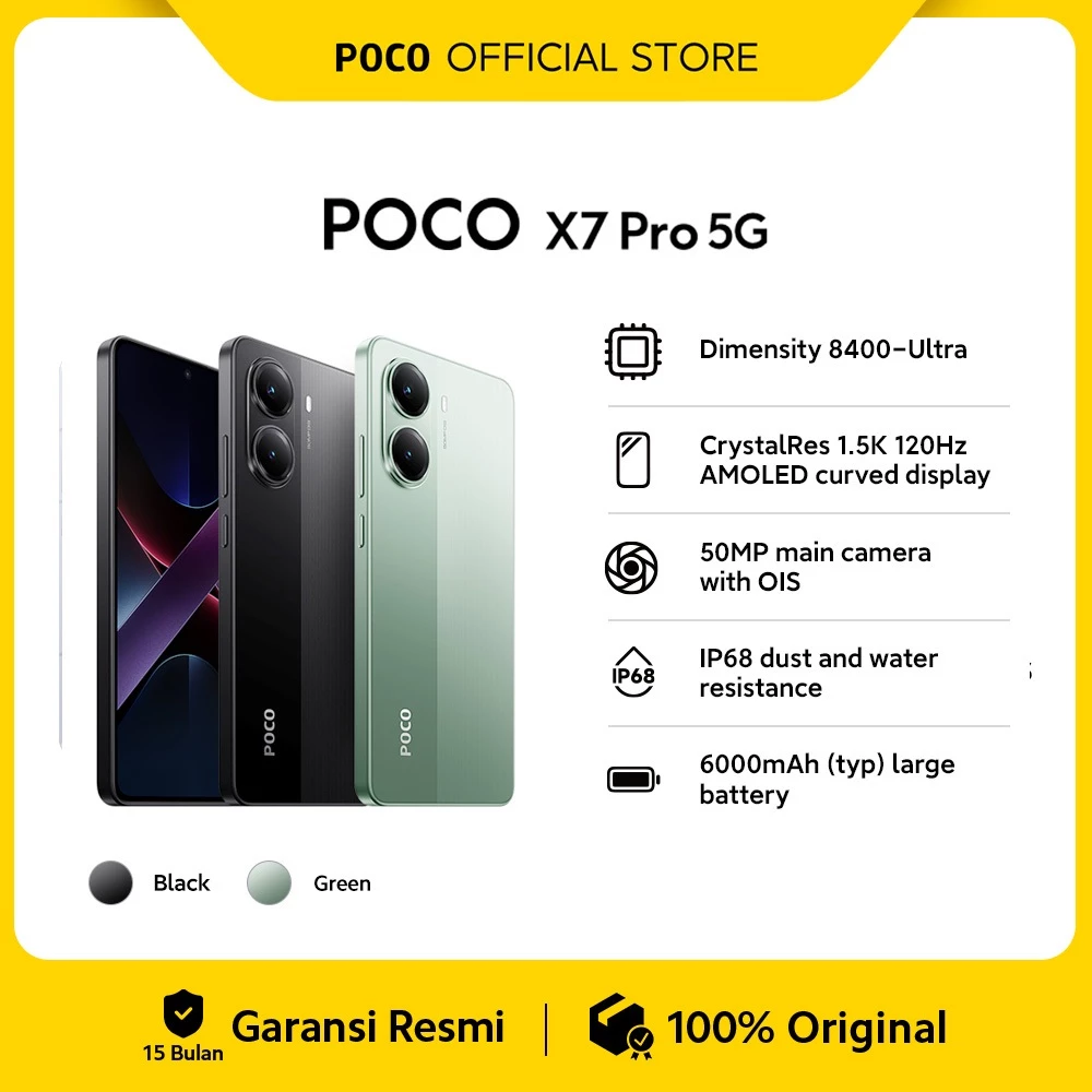 POCO X7 Pro 5G: Performa Gaming Flagship Tanpa Batas