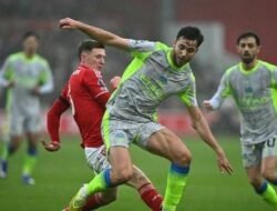 Nottingham Forest vs Man City: The Citizens Menang 2-1