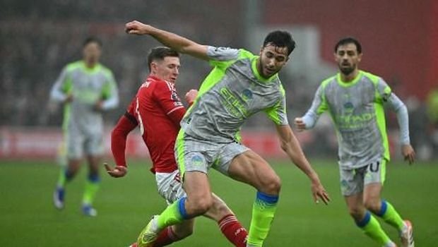 Nottingham Forest vs Man City: The Citizens Menang 2-1