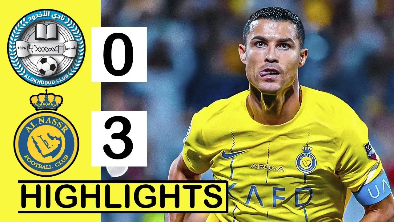 Al-Nassr vs Al-Okhdood Club: Ronaldo Cetak Brace di Al-Awwal Park