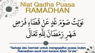 Niat Puasa Ganti Ramadhan