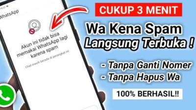 Cara Mengatasi WA Kena Spam agar Terhindar Penipuan